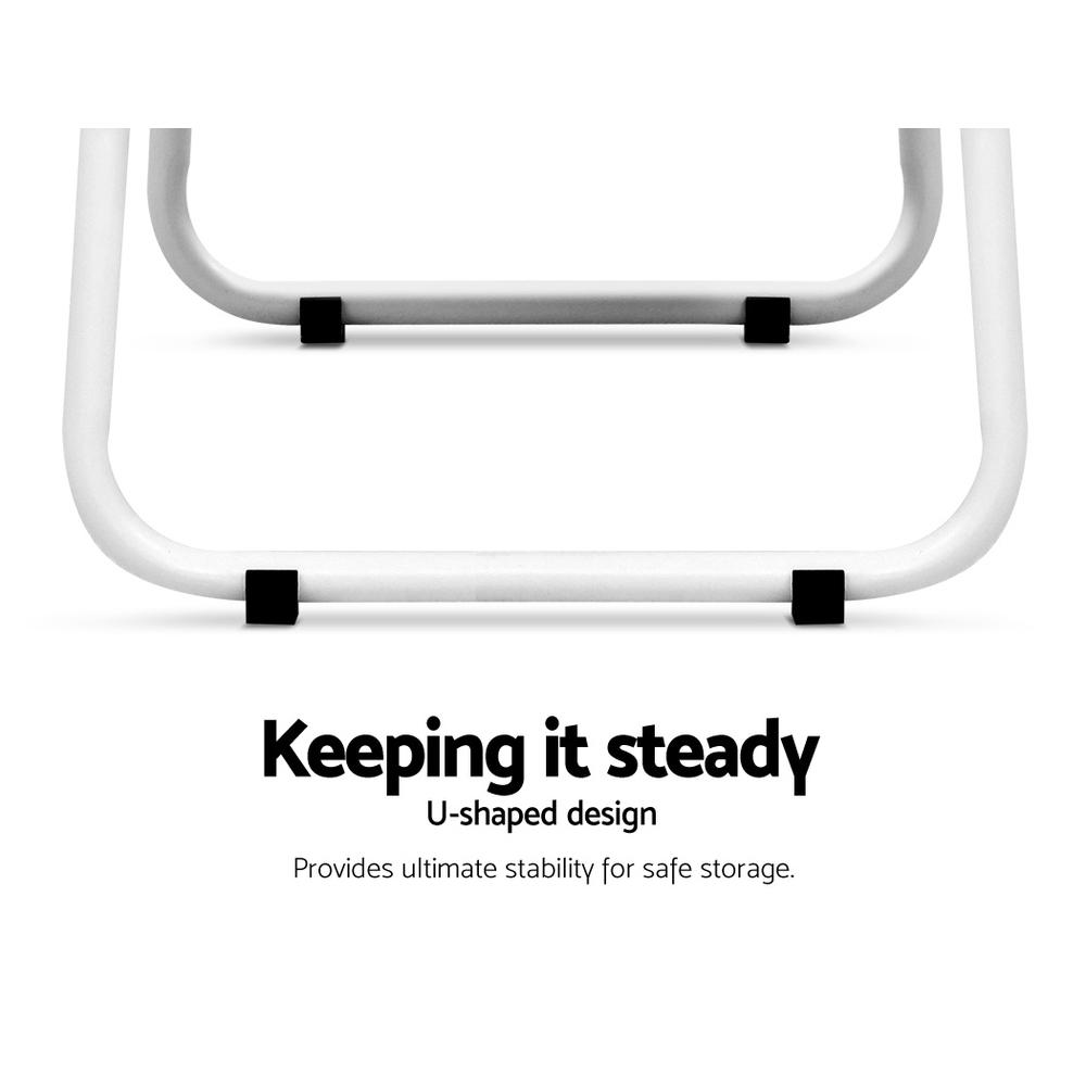 Closet Storage Rack Clothes Hanger Shelf Garment Rail Stand Wardrobe