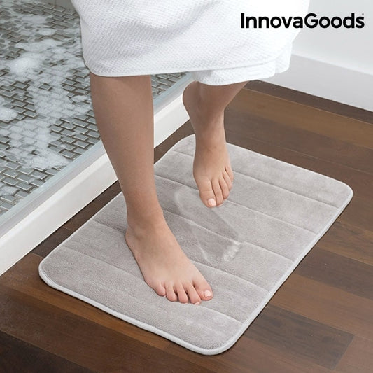 Non-slip memory foam bathroom mat