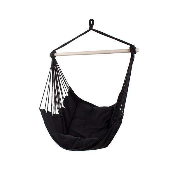 Garden hanging chair with cushion