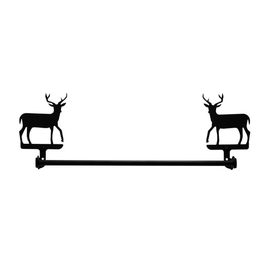 Wrought Iron Deer Towel Rail Towel Rack Small